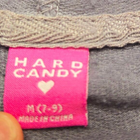 Hard Candy Love hooded shirt M7/9 - Picture 4 of 5